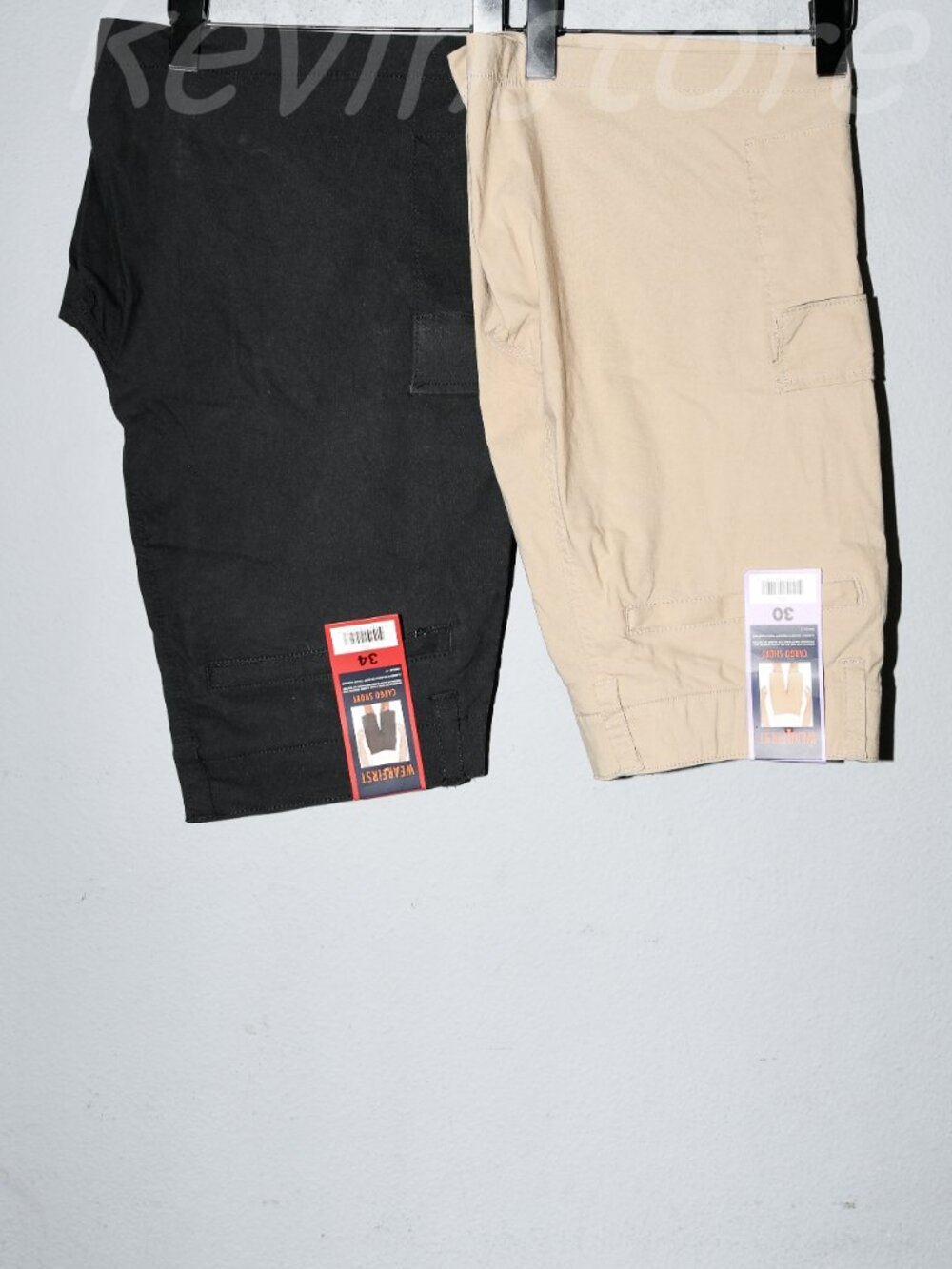 2 pairs  Wearfirst Men's Cargo Shorts‎ .Price is for 2
